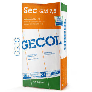 Cemento Mortero para rejuntado plaqueta GRIS