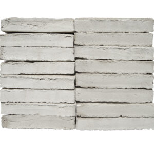 Ladrillo Rústico Manual Blanco Marfil