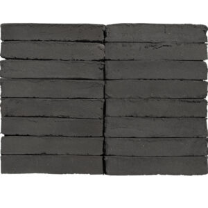 Ladrillo Rústico Manual Negro