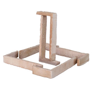 Esquina Rústica Manual Salmón