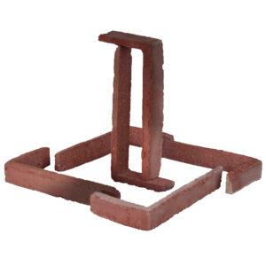 Esquina Rústica Manual Rojo Ingles