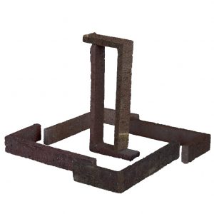 Esquina Semimanual Refractaria Raspada 24x11,25x4x1,5cm