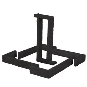 Esquina Rústica Semimanual Negro