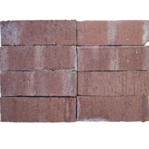 Ladrillo Rústico Semimanual Rojo Raspado