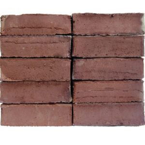 Ladrillo Rústico Manual Rojo Medida Inglesa