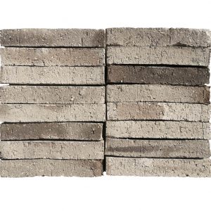 Ladrillo Rústico Semimanual Gris Klinker Destonado