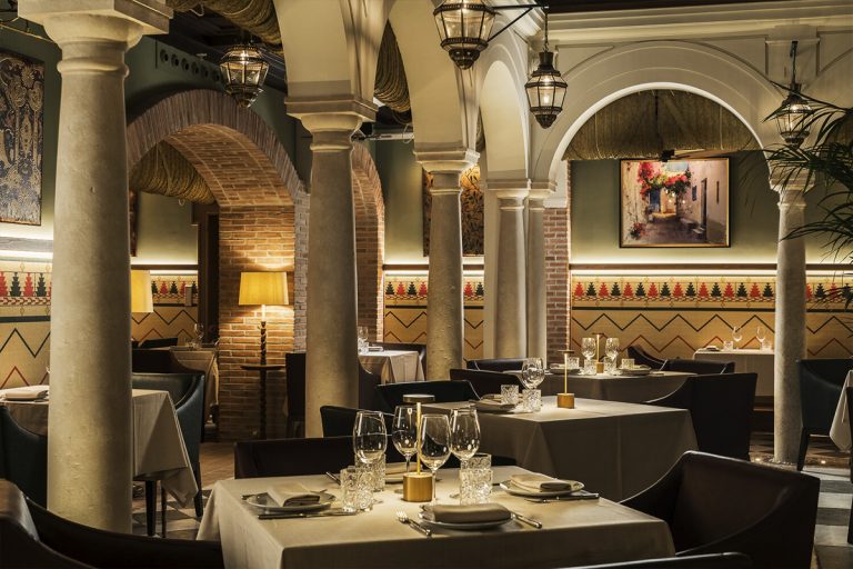 Hotel decoración ladrillo