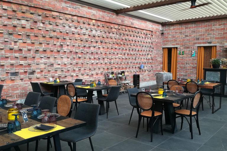 Ladrillo rústico restaurante