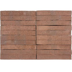 Semimanual Rojo Raspado Medio 24x5,5x3cm